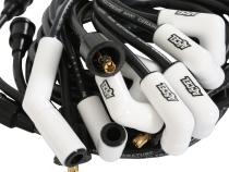 Spark Plug Wire Set Chrysler / Dodge / Plymouth Except Hemi Custom Fit Extreme Heat Ceramic Boot Spark Plug Wire Set Big Block Chrysler 361-440 With 45 Degree Boots ACCEL