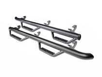 Jeep Wheel to Wheel Nerf Steps 07-18 Wrangler JK 4 Door Rough Country