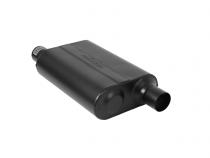 Super 44 Series Chambered Muffler Super 44 2.25 Offset In 2.25 Offset Out Aggressive Sound Flowmaster