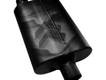 Super 44 Series Chambered Muffler Super 44 2.50 Offset In 2.50 Same Side Out Aggressive Sound Flowmaster