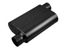 40 Series Delta Flow Chambered Muffler 40 Delta Flow 3.00 Offset In 3.00 Offset Out Aggressive Sound Flowmaster