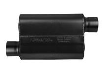 40 Series Delta Flow Chambered Muffler 40 Delta Flow 3.00 Offset In 3.00 Offset Out Aggressive Sound Flowmaster