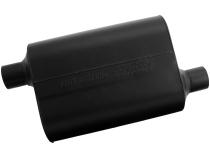 Super 40 Series Chambered Muffler Super 40 2.25 Offset In 2.25 Offset Out Aggressive Sound Flowmaster