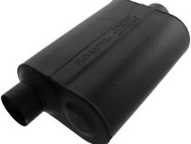 Super 40 Series Chambered Muffler Super 40 3.00 Offset In 3.00 Center Out Aggressive Sound Flowmaster