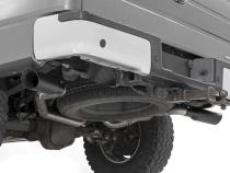 Dual Cat-Back Exhaust System w/Black Tips 09-14 F-150 V8-4.6L, 5.0L, 5.4L Rough Country
