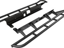 15-22 Chevy Colorado and 15-22 GMC Canyon HD Rock Sliders Short Bed Black Powdercoat All Pro Off Road