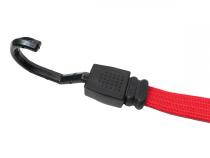 Flat Strap Bungee Cords 18-48 Inch 14pc Kit Black and Red Bullring