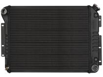 67-69 Camaro Small Block Automatic Aluminum Performance Radiator Black Night Rider Series Cold Case Radiators