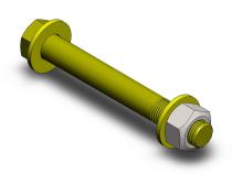 5/8 Inch x 4.5 Inch Bolt Kit Clayton Off Road