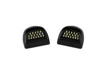 2002-2013 Cadillac Escalade EXT LED License Plate Lights Pair, Clear Form Lighting