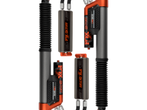 19-Up Ford Raptor Rear Live Valve Internal Bypass Factory Race 3.0 Piggback External Cooler 12.3 Inch 0-1 Inch Lift Fox Offroad Shocks