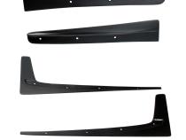 Nissan GT-R Mud Flap Kit Front &amp;amp; Rear For 09-12 Nissan GT-R Stillen