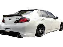 Infiniti G35/G37 Trunk Spoiler Backup Camera Unpainted For 07-08 Infiniti G35 09-12 G37 Stillen