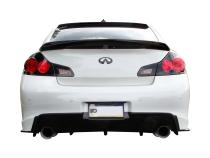 Infiniti G35/G37 Trunk Spoiler Backup Camera Unpainted For 07-08 Infiniti G35 09-12 G37 Stillen