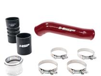 HSP Replacement Hot Side Tube For 2011-2022 Ford Powerstroke F250/350 6.7 Liter-Illusion Cherry