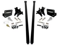 HSP Traction Bars For 2011-2017 Ford Powerstroke 6.7 Liter F350 DRW Regular Cab Long Bed-Ink Black