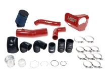 HSP Intake And Intercooler Bundle Kit For 2020-2022 Ford Powerstroke F250/350 6.7 Liter-Flag Red