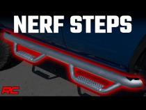 Nerf Steps Wheel to Wheel 4 Door Ford Bronco 4WD 21-Up Rough Country
