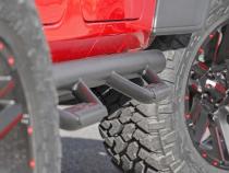 Nerf Steps Wheel to Wheel 4 Door Jeep Wrangler JL 4WD (18-23) Rough Country