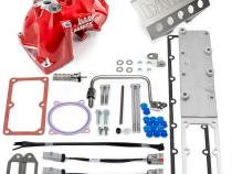 Monster-Ram Intake System for 13-18 Dodge Ram 2500/3500 6.7L Cummins Red Powdercoat Banks Power