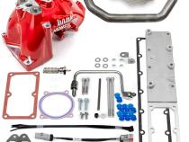 Monster-Ram Intake 2007.5-12 RAM 3500-5500 Chassis Cab 6.7L Red Powdercoat Banks Power