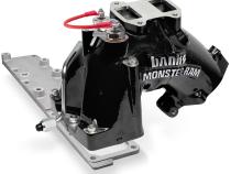 Monster-Ram Intake System for 13-18 Dodge Ram 2500/3500 6.7L Cummins Black Powdercoat Banks Power