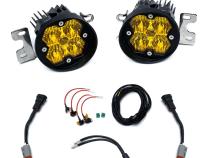 Squadron-R 2.0 Sport Fog Pocket Light Kit Toyota 2010-24 4Runner 2012-23 Tacoma 2014-21 Tundra Baja Amber Baja Designs