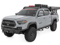 SRL2 Adj Aluminum Step Double Cab Toyota Tacoma 2WD/4WD (2005-2023) Rough Country