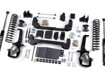 12 Dodge RAM 1500 6 Inch Front 5 Inch Rear Lift Kit Fox Adventure Shocks Zone Offroad