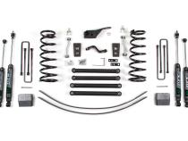 2000 Dodge RAM 1500 5.0 Inch Coil Spring Lift Kit With Nitro Shocks Zone Offroad