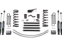 00-02 Dodge RAM 2500 5.0 Inch  Coil Spring Lift Kit Fox Adventure Shocks Zone Offroad