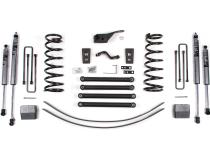 00-02 Dodge RAM 2500 5.0 Inch  Coil Spring Lift Kit Fox Adventure Shocks Zone Offroad
