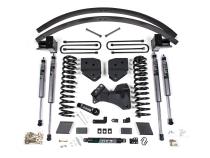 17-19 Ford F-250/F-350 Super Duty 6 Inch Lift Kit 4 Inch Rear Block &amp;amp; AAL Diesel 2 Leaf Main Fox Adventure Shocks Adventure Series Shocks Zone Offroad