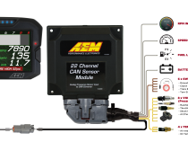 22 Channel CAN Sensor Module Multiple digital, analog, and frequency inputs AEM Electronics