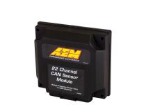 22 Channel CAN Sensor Module Multiple digital, analog, and frequency inputs AEM Electronics