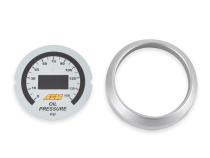 Classic Digital 150 PSI OIL Pressure Gauge Kit Oil Pressure from 0-150 PSI AEM Electronics