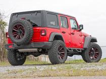 Jeep Contoured Drop Steps 18-20 Wrangler JL Unlimited 4 Door Rough Country