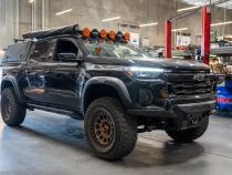 Chevy/GMC Colorado/Canyon 23-27 D-Series Spot Midnight A-Pillar Kit RIGID Industries