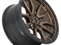 Aluminum Wheels 20X10 Rebel D681 5 On 127 Matte Bronze Black Bead Ring 75.3 Bore -18 Offset Fuel Off Road Wheels