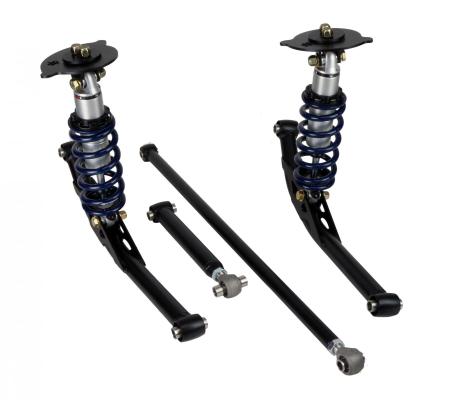 Rear TQ Coil-Over And Strongarm Kit For 1965-1966 Impala Upper And Lower Strongarms Panhard Bar TQ Coil-Over Shocks Springs Brackets And Hardware Ridetech