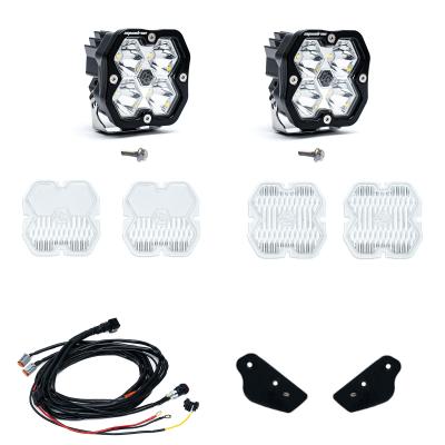 Squadron 2.0 Sport A-Pillar Light Kit Ford 2021-27 Bronco 2022-24 Bronco Raptor Toggle Baja Designs