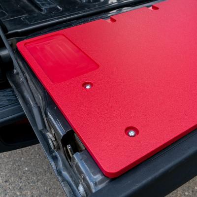 19-23 Jeep Gladiator Overland Tailgate Table Divided Cutting Board Red All Pro Off Road