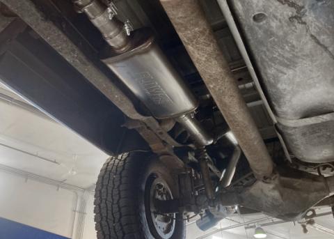 Flow Fx Cat-Back Exhaust System Fits 1994-2001 Dodge Ram 1500 Trucks With 3.9L, 5.2L, And 5.9L Engines 1994-2002 2500/3500 With 5.9L Engine Flowmaster