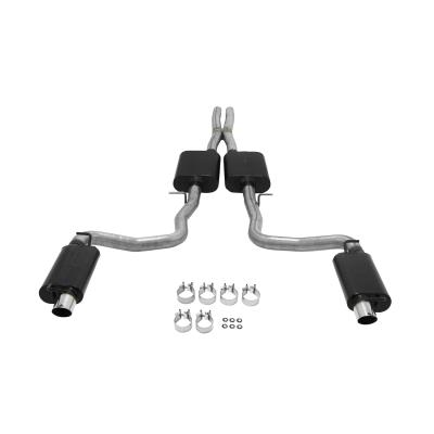 American Thunder Cat-Back Exhaust System 2015-2023 Dodge Challenger Sxt With 3.6L Engine Aggressive To Moderate Sound Flowmaster