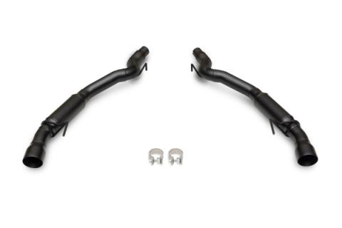 Outlaw Axle-Back Exhaust System Fits 2024-2026 Ford Mustang Gt 5.0-Liter And Ecoboost 2.3-Liter, Outlaw Axle-Back 3.0-Inch Stainless Steel Exhaust System, 4.0-Inch Black Tips With No Valves Flowmaster