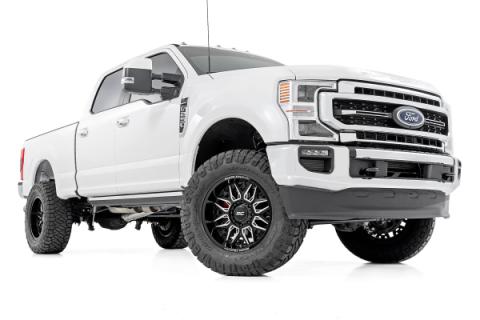 86 Series Wheel One-Piece Gloss Black 22x10 6x135 -19mm Rough Country