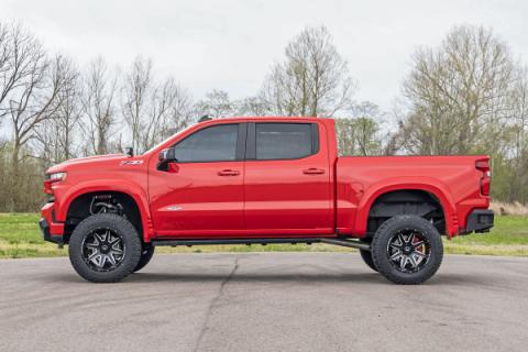 91 Series Milled One-Piece Gloss Black 22x12 8x6.5 -44mm Rough Country