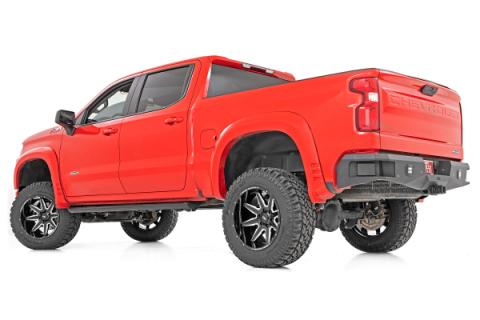 91 Series Milled One-Piece Gloss Black 22x12 8x170 -44mm Rough Country