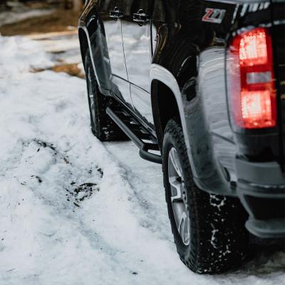 15-22 Chevy Colorado and 15-22 GMC Canyon HD Rock Sliders Short Bed Black Powdercoat All Pro Off Road