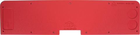84-88 Toyota 4Runner Overland Tailgate Table Smooth Surface Red All Pro Off Road